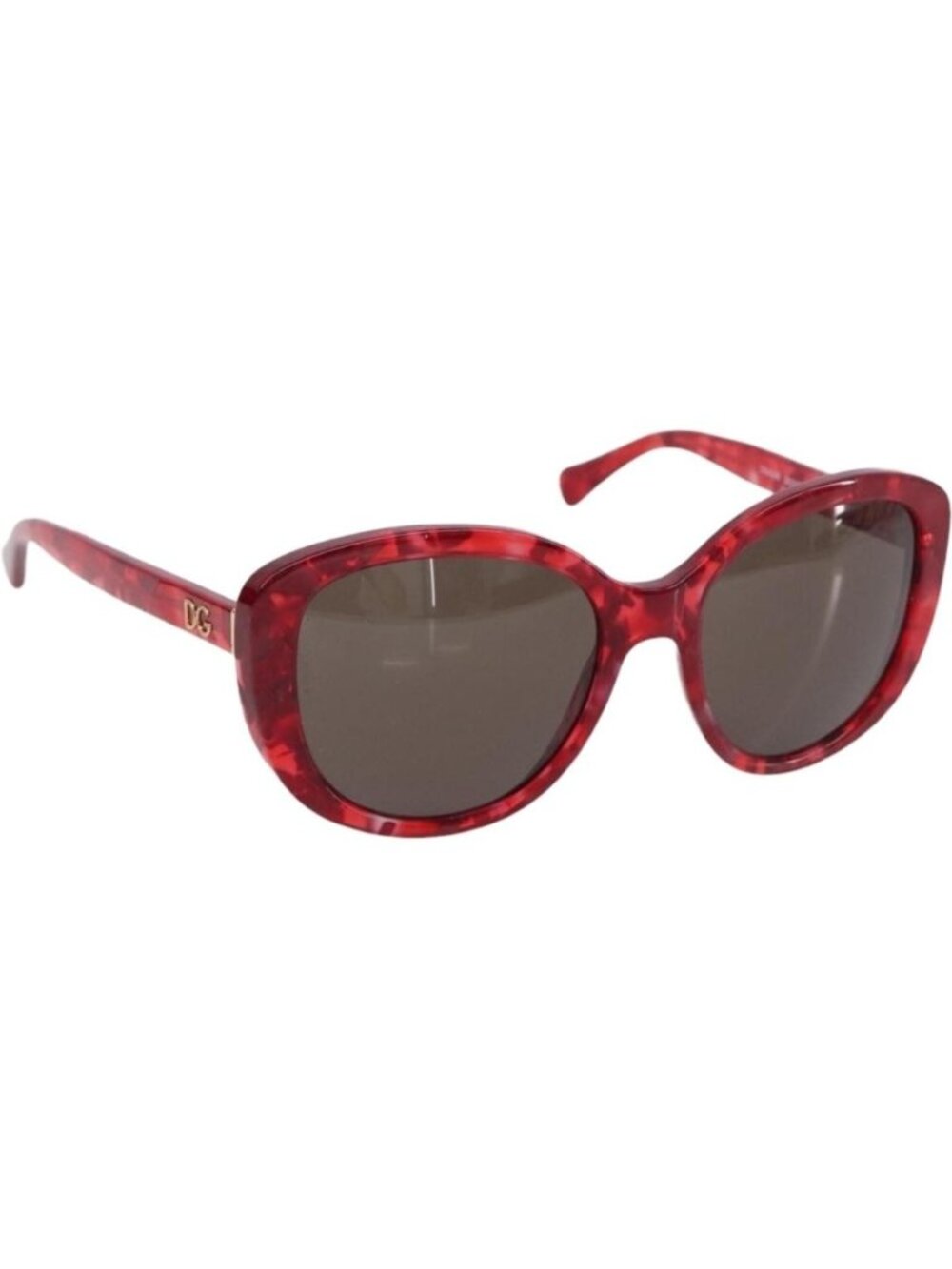 Dolce & Gabbana Sunglasses Plastic Red Gold
